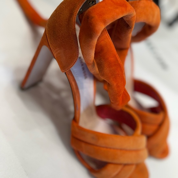 Nicholas Kirkwood Vibrant Orange Heels